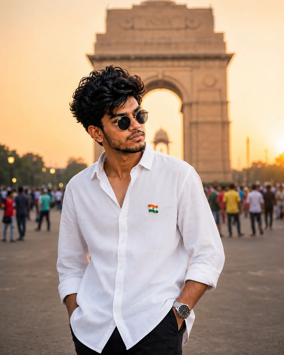 India Gate ai photo prompt 