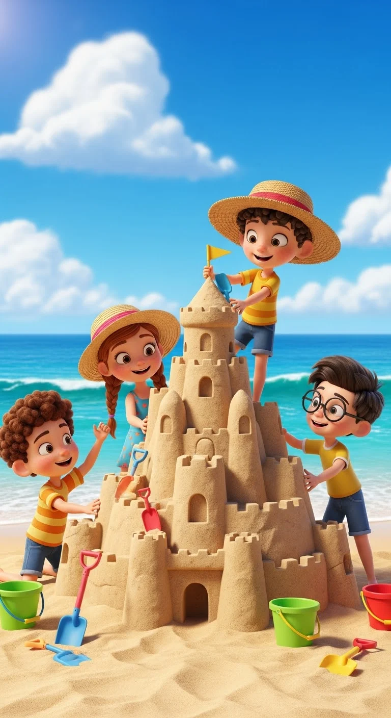  Beach Day Fun AI Prompt 