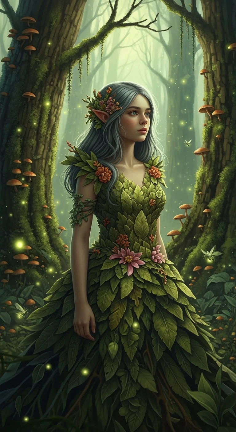 Magical Forest Queen AI Prompt 