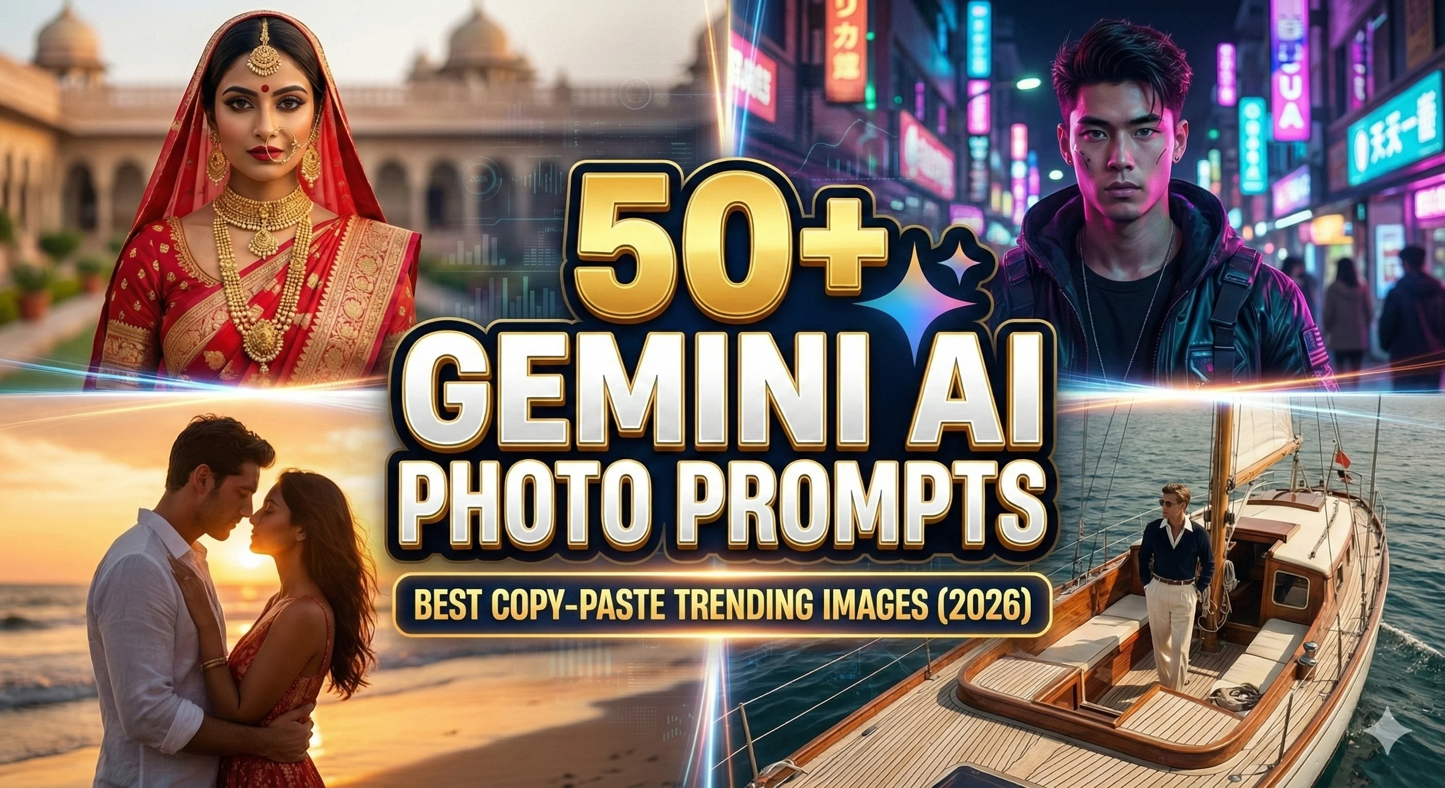 50+ Trending Gemini AI Photo Prompts: Copy-Paste Prompts for Stunning Images in 2026