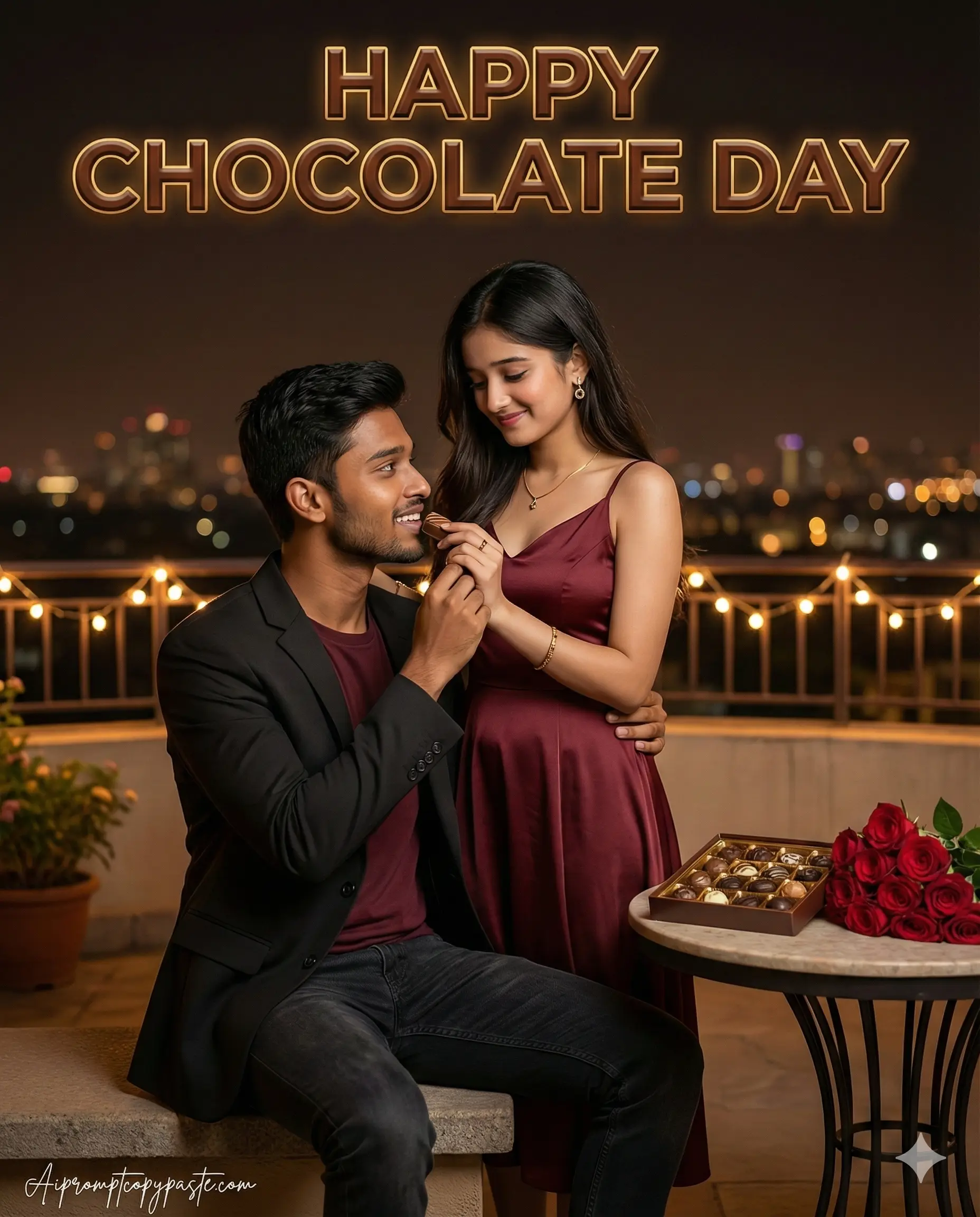 Chocolate Day AI image generator prompt