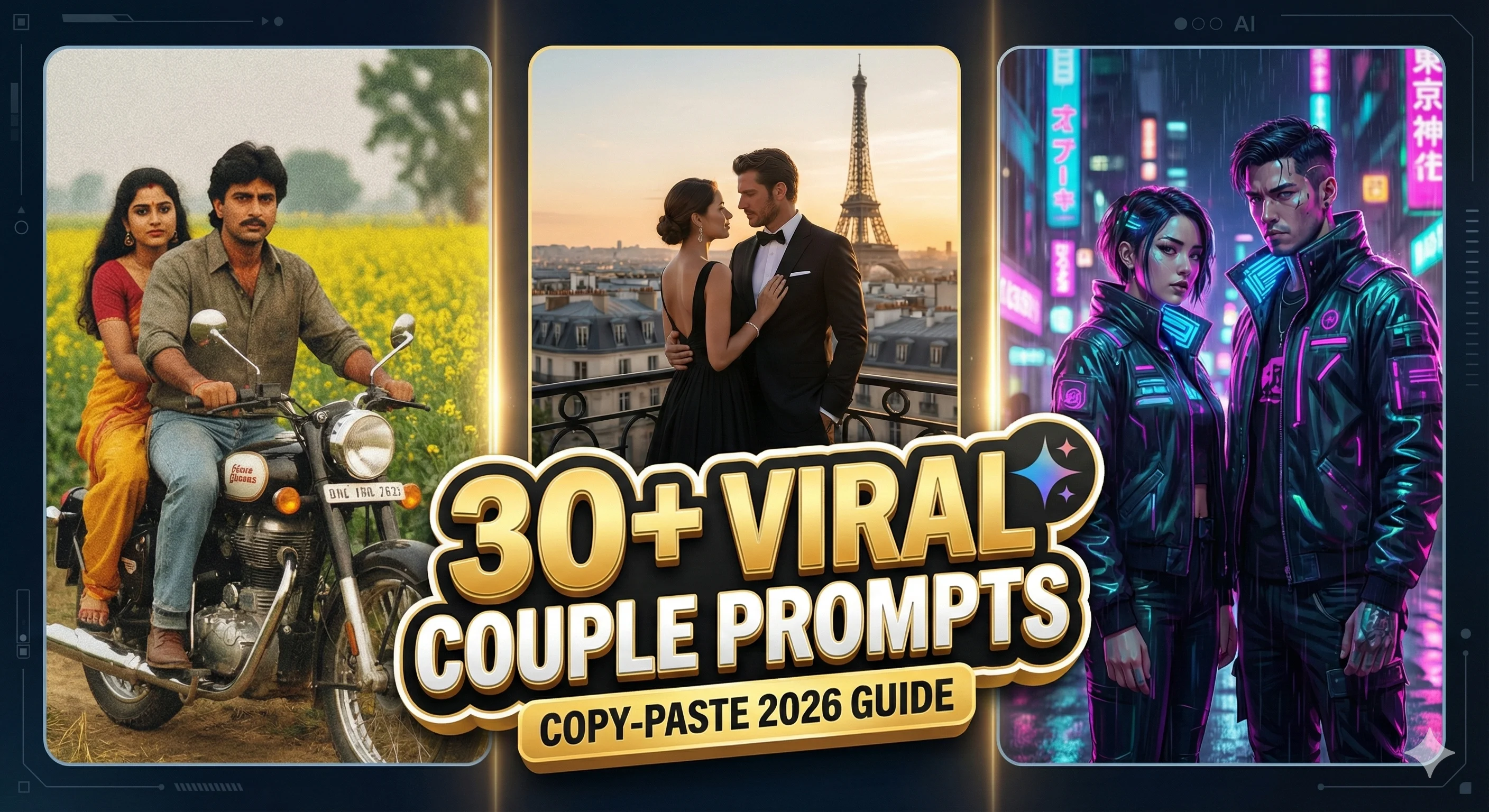 30+ Best Gemini Prompts for Couple: Viral Romantic & Aesthetic Photos 2026