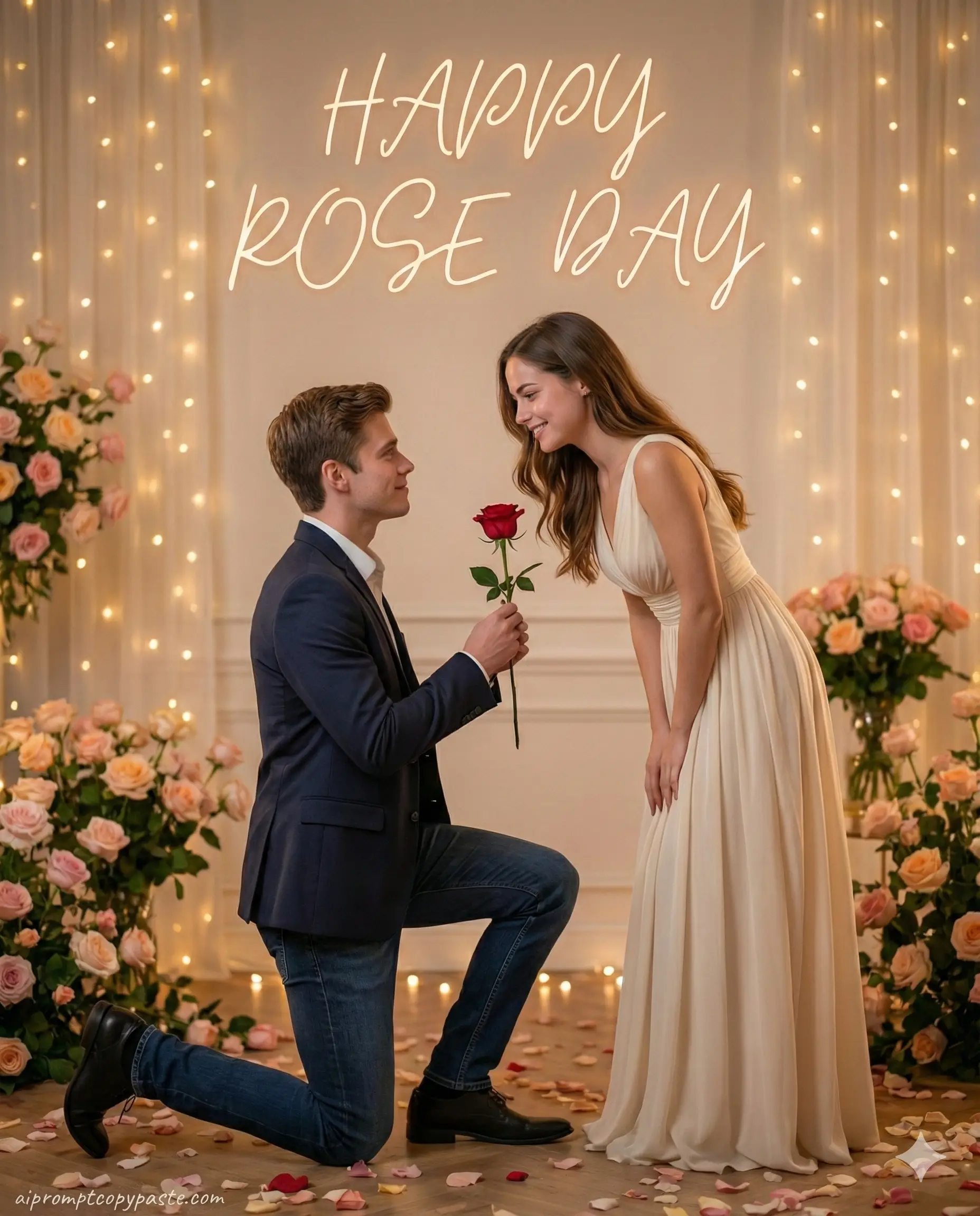 Rose Day AI photo editing ideas