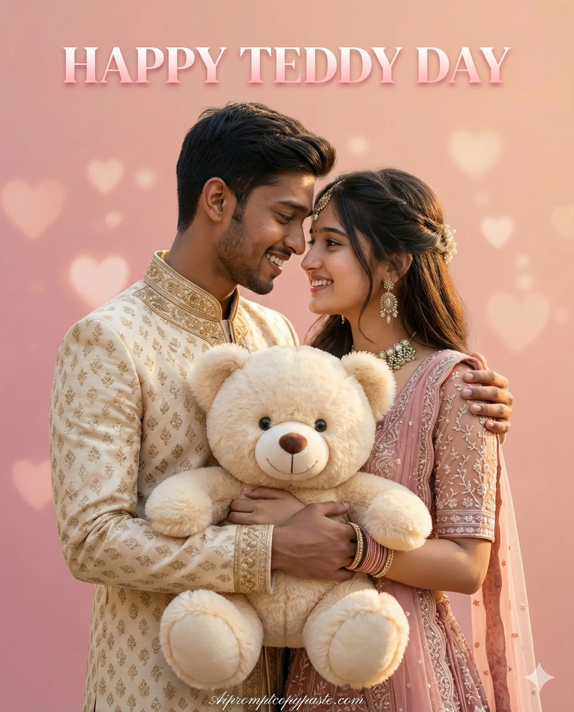 Teddy Day AI image prompt