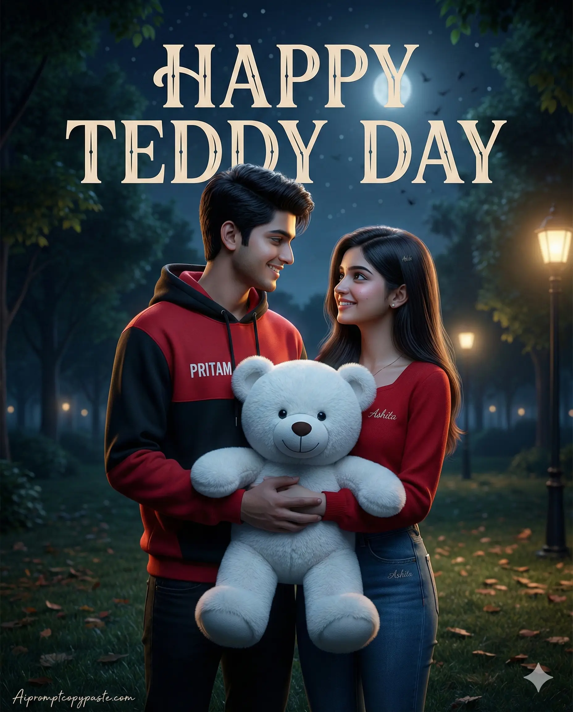 Teddy Day prompt for Bing Image Creator