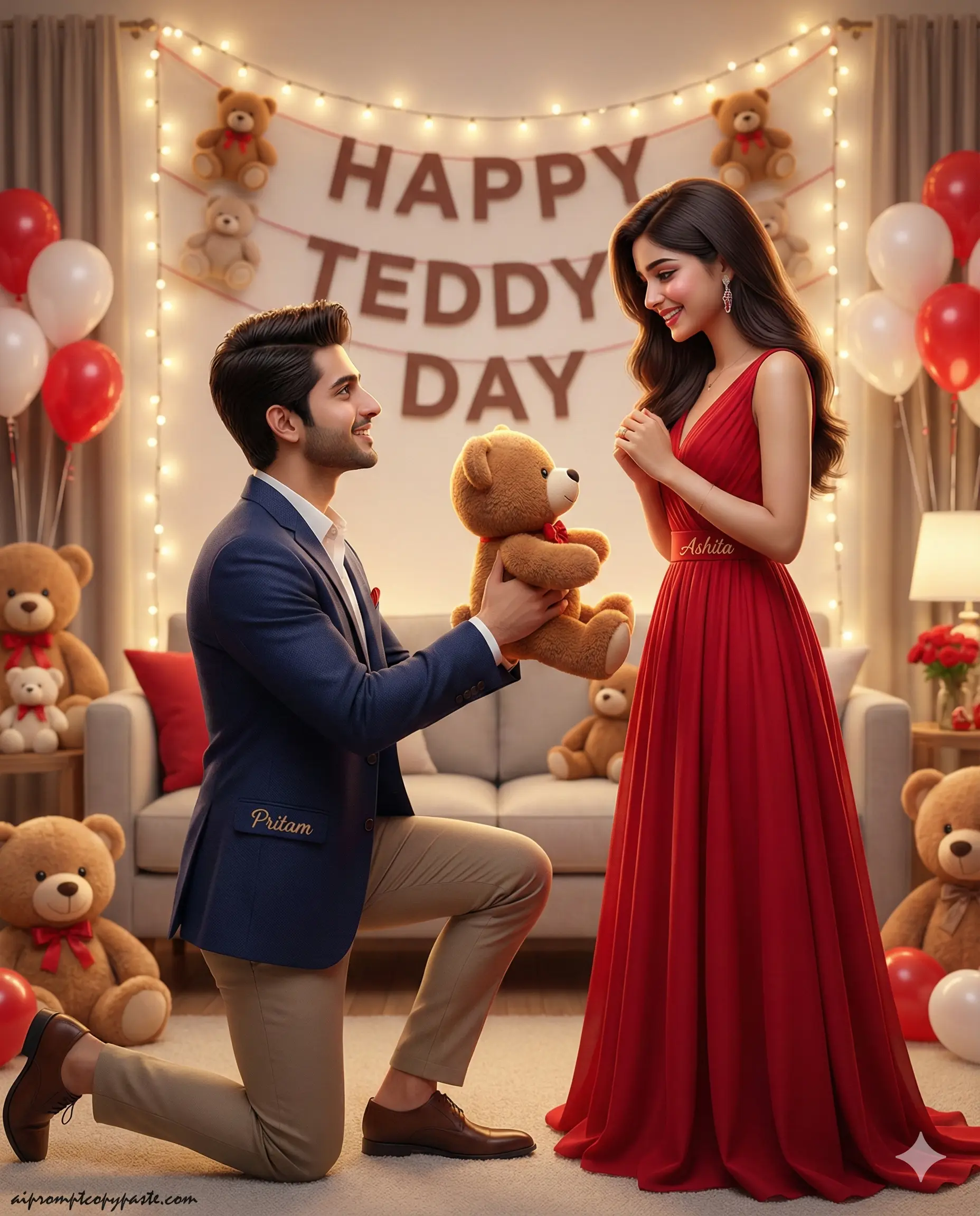 Teddy Day prompt for Gemini AI