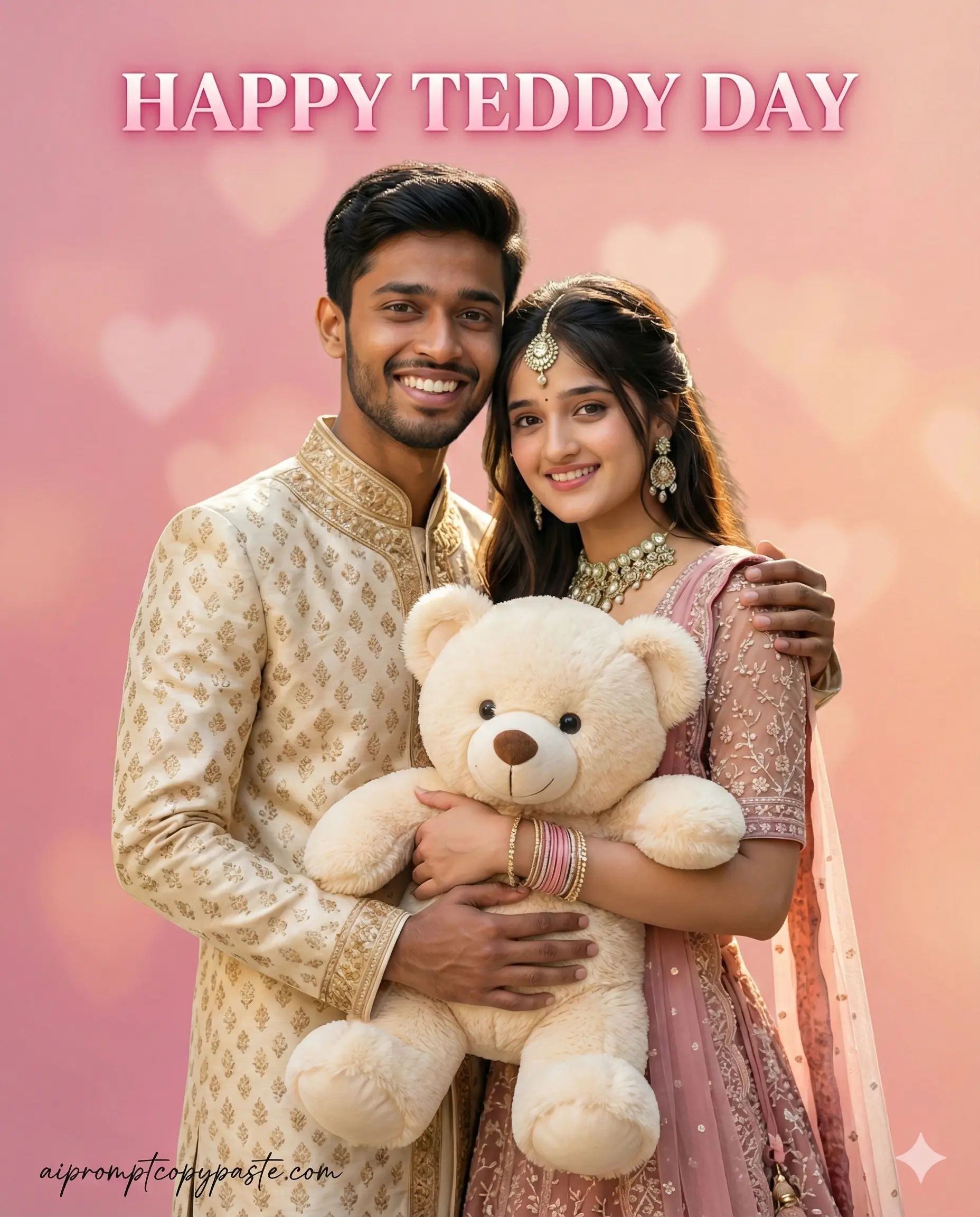 Teddy Day AI image prompt