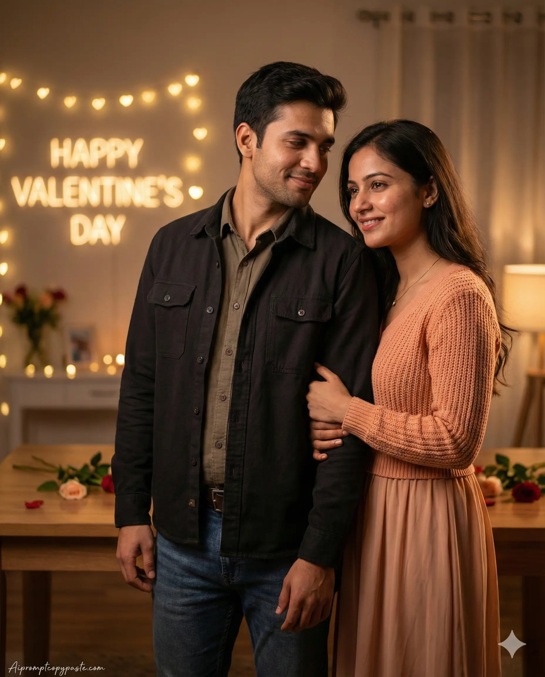 Valentine Day AI Photo Editing Prompt
