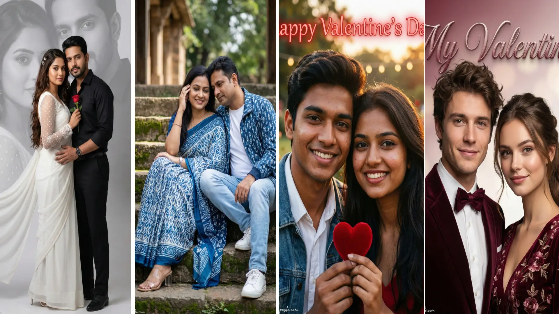 Valentine Day AI Photo Editing Prompt: Couple Romantic & Viral AI Prompt for Your Love
